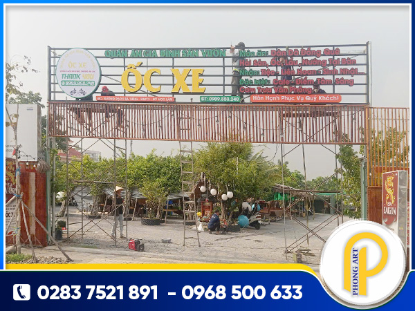 Bảng hiệu chữ nổi
